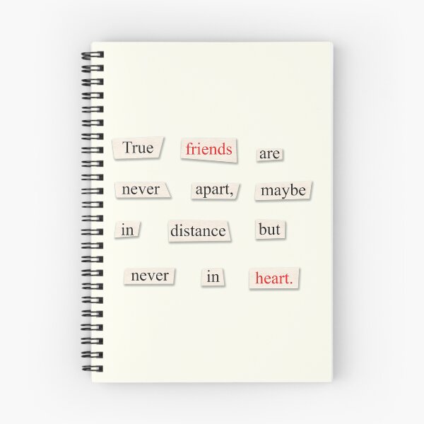 Item preview, True Friends | Aesthetic Quotes designed and sold by rsty11.