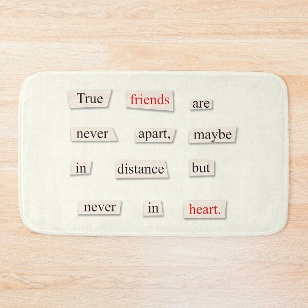 Item preview, True Friends | Aesthetic Quotes designed and sold by rsty11.