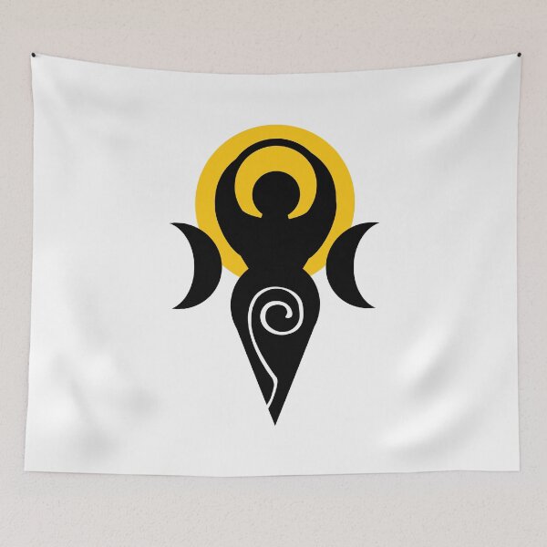 Item preview, Triple Moon Goddess  designed and sold by LuckyBurgh.