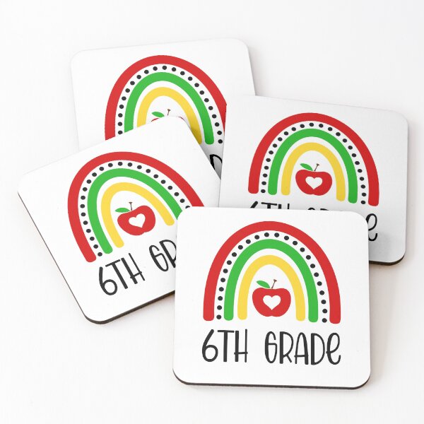 Item preview, 6th Grade Rainbow designed and sold by WaveOcean123.