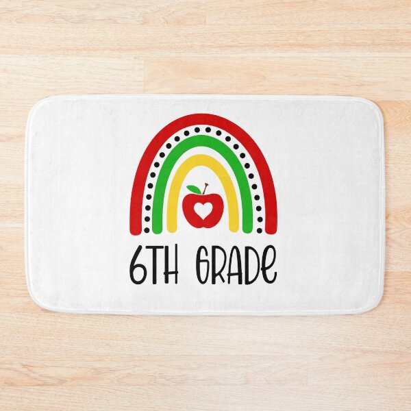 Item preview, 6th Grade Rainbow designed and sold by WaveOcean123.