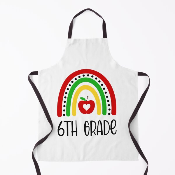 Item preview, 6th Grade Rainbow designed and sold by WaveOcean123.