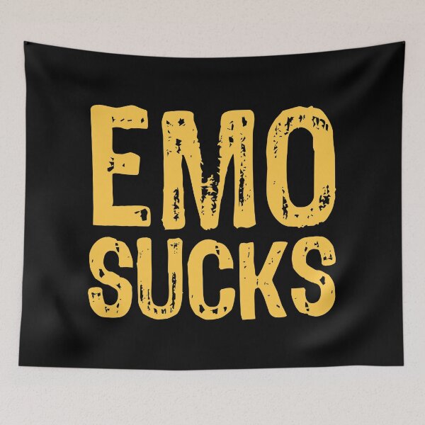 Item preview, Emo Sucks designed and sold by The "I Love Everything" Shop.