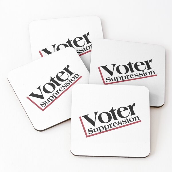 Item preview, voter suppression designed and sold by AhmedXhah.
