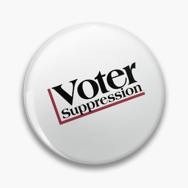 Item preview, voter suppression designed and sold by AhmedXhah.
