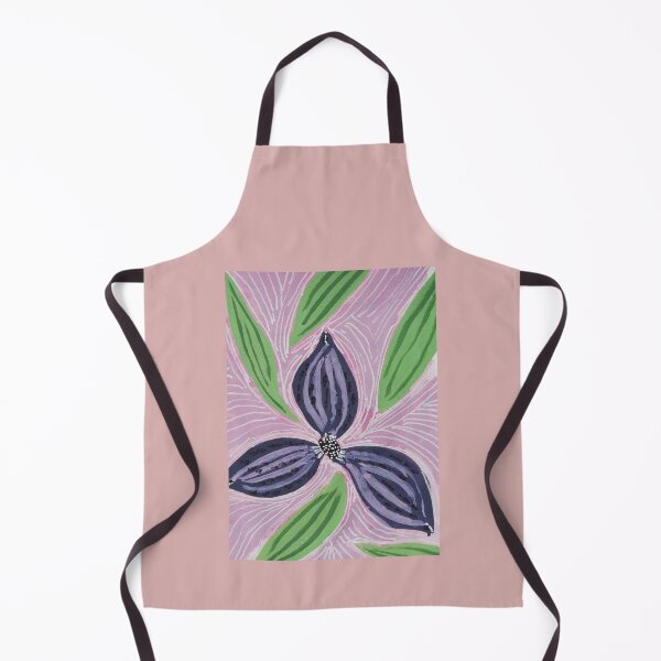 Item preview, Purple flower amongst green leaves designed and sold by Yvoreed.