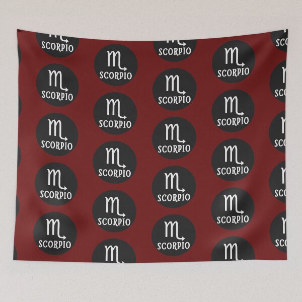 Item preview, Zodiac sign Scorpio and lettering. designed and sold by plastic2021.
