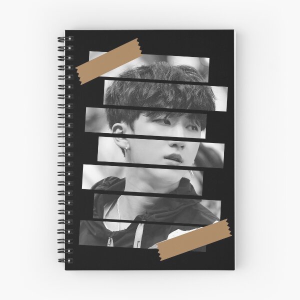 Item preview, Seo Changbin Stray Kids Changbin Korean Kpop Monochrome Stripe Design designed and sold by Piosenka Art.