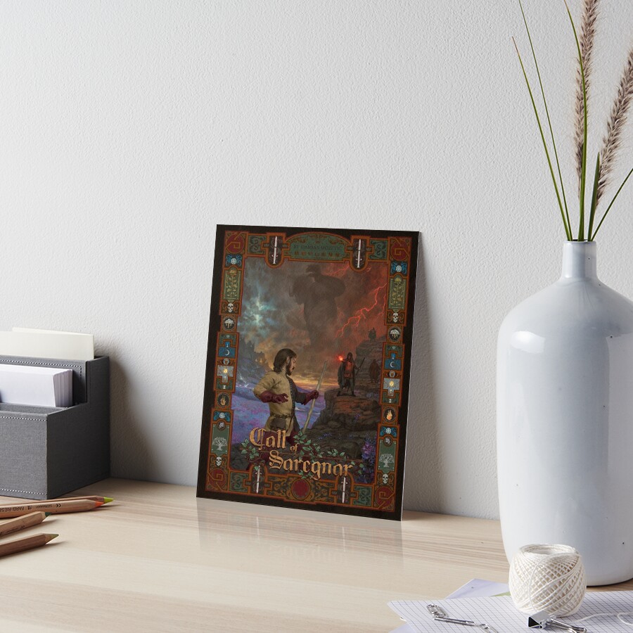 Item preview, Art Board Print designed and sold by Saregnar.