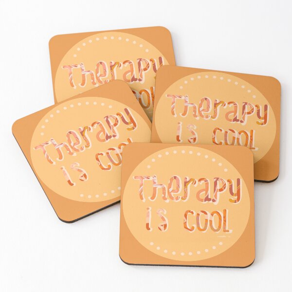 Item preview, Therapy is Cool designed and sold by Art-by-Makaela.
