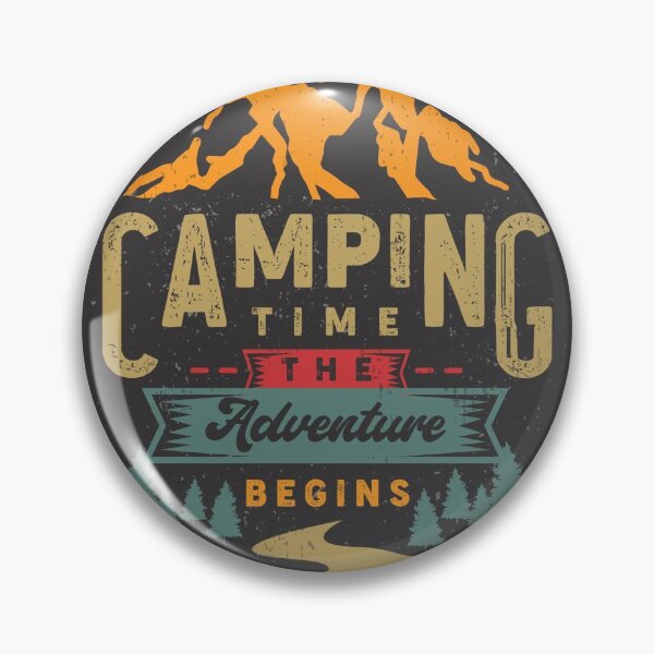 Item preview, Camping Time The Adventure Begins designed and sold by VerasCreations.