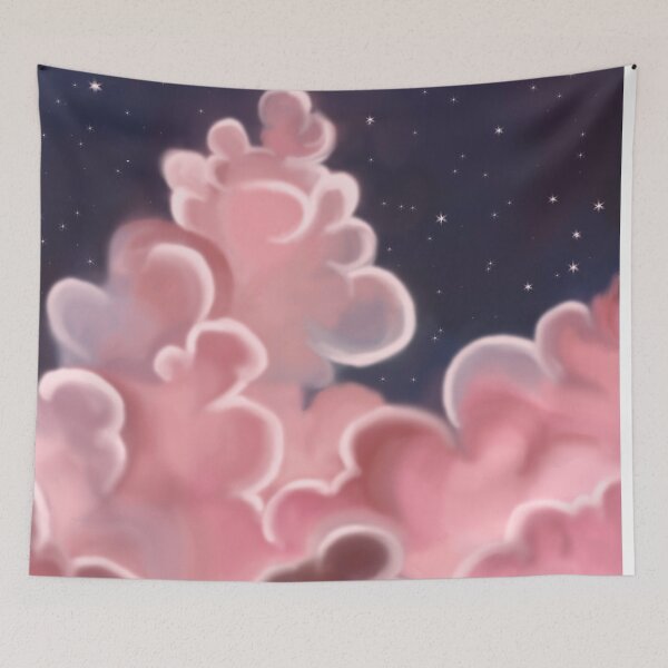 Item preview, Lush Clouds. Pale Clouds. Only clouds. Clouds and Stars. Stars with Sky.  designed and sold by ZheltakovaIana.