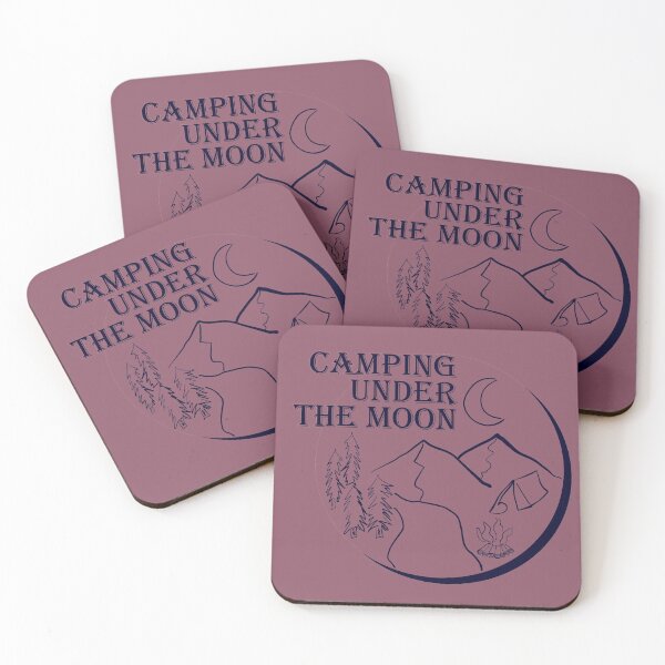 Item preview, Camping under the moon designed and sold by CutieBlue.