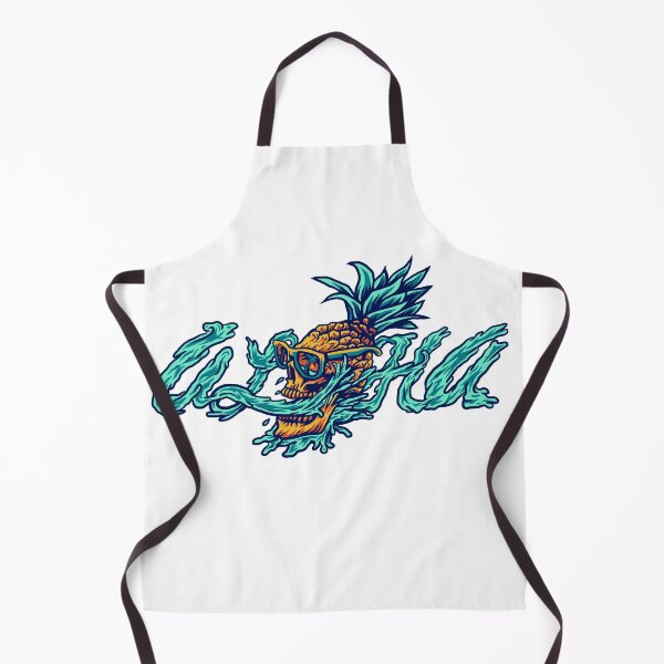 Item preview, Illustration Aloha Pineapple Skull designed and sold by Peekonet.