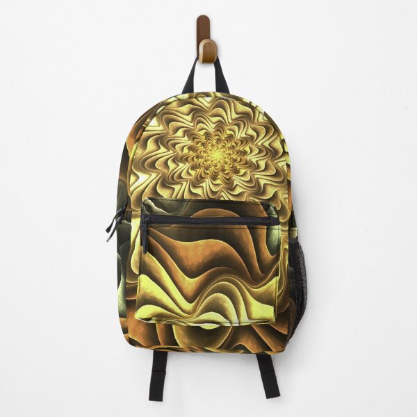 Item preview, Golden Flower Fractal Background Design designed and sold by FreedomUniverse.