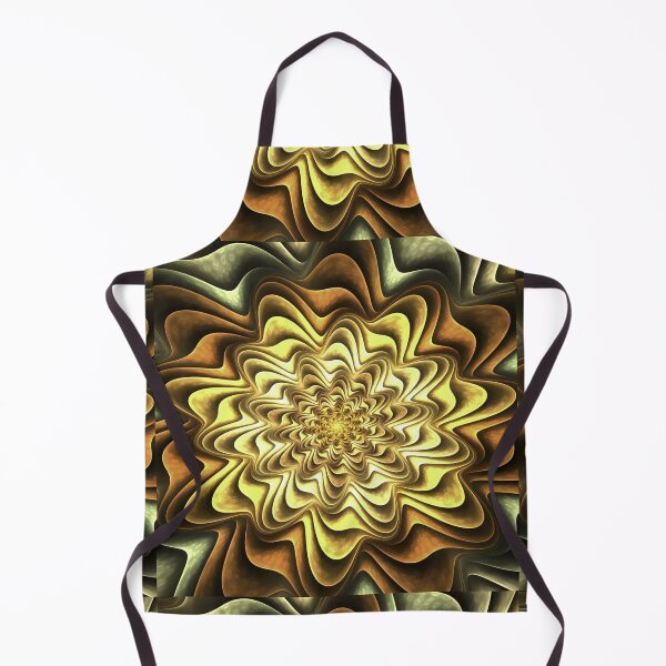 Item preview, Golden Flower Fractal Background Design designed and sold by FreedomUniverse.