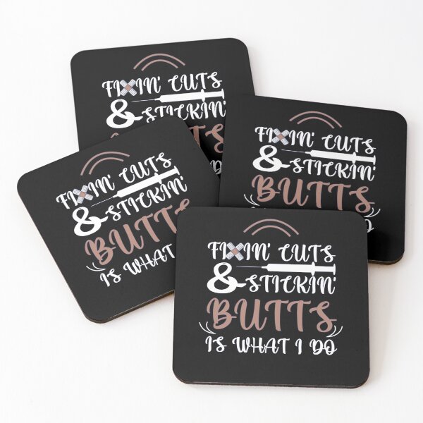 Item preview, Fixin' Cuts And Stickin' Butts Is What I Do designed and sold by InkonoStore.