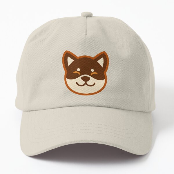 Brown Shiba: Blue Bone Dad Hat