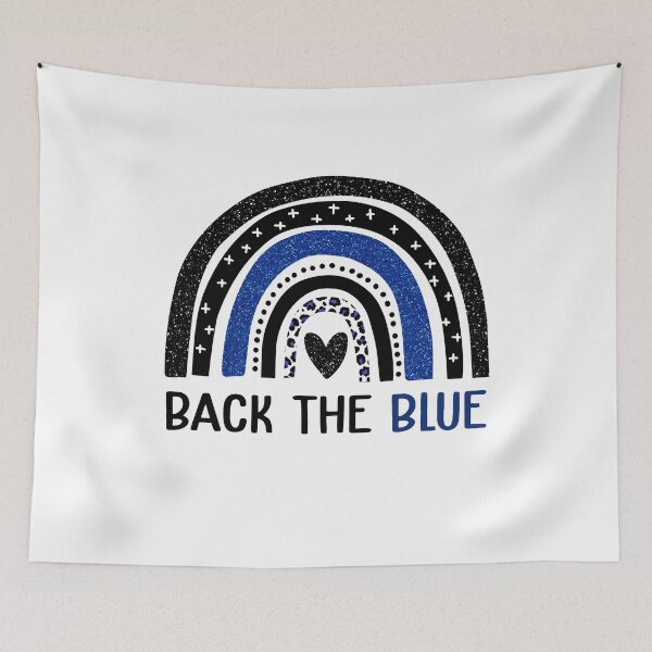 Item preview, Back The Blue designed and sold by WaveOcean123.