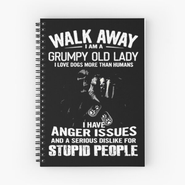 Item preview, Walk Away Grumpy Old Lady designed and sold by Judy Ann.
