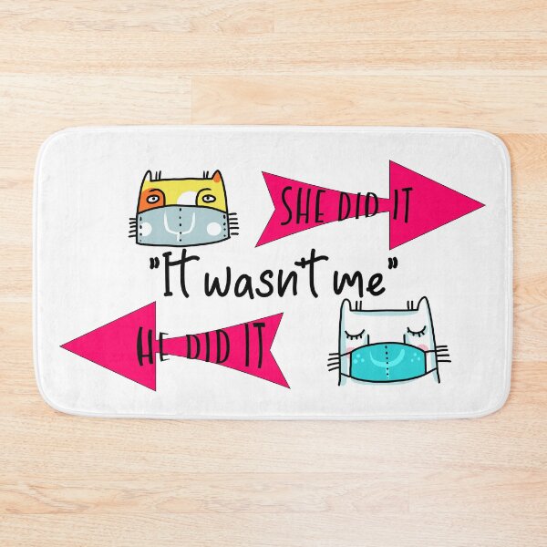 Item preview, It wasn't me - Designed for masks designed and sold by Dance Vibes: Blingit Studios.
