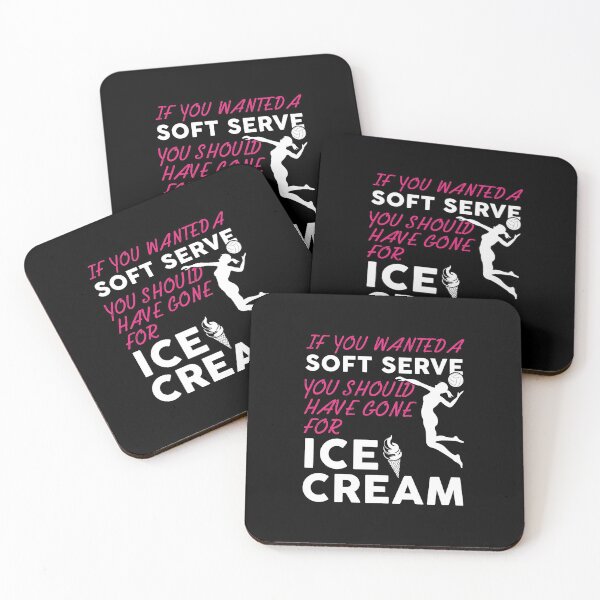 Item preview, If You Wanted A Soft Serve Funny Girls Volleyball Shirt designed and sold by germantere.