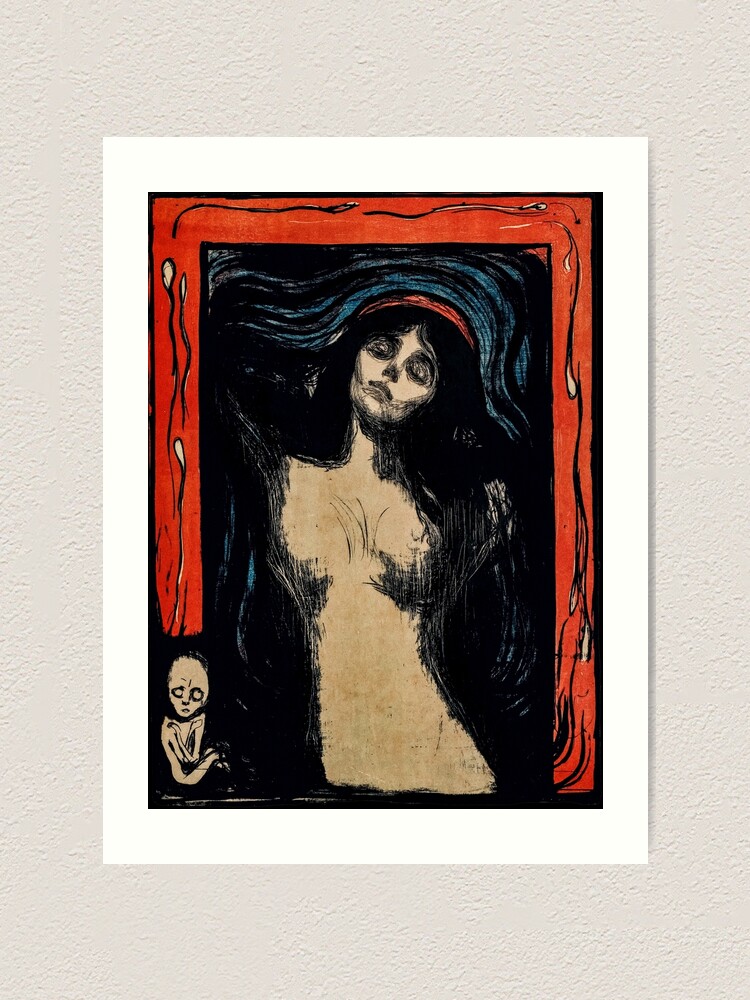 Madonna by Edvard Munch