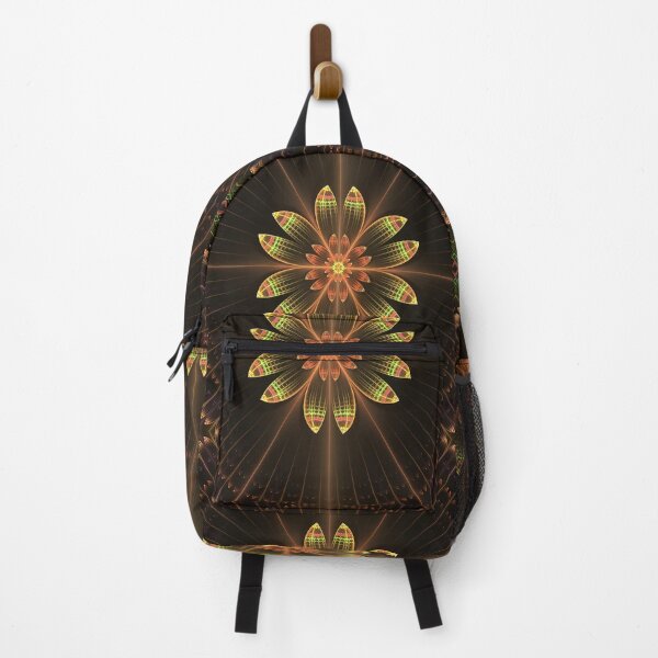 Item preview, Golden Flower Fractal Background Design designed and sold by FreedomUniverse.