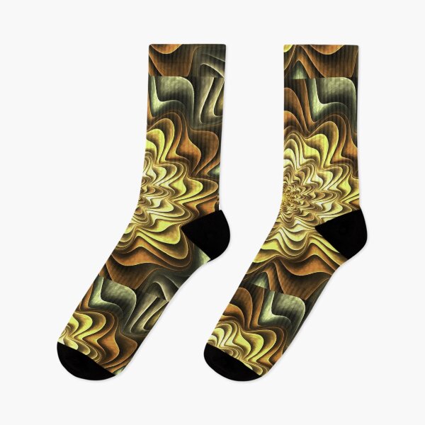 Item preview, Golden Flower Fractal Background Design designed and sold by FreedomUniverse.