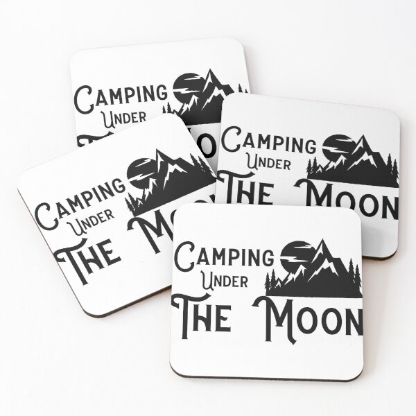 Item preview, Camping Under The Moon designed and sold by Danielle Shafiki.