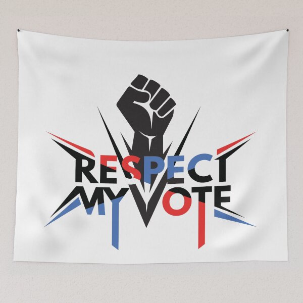 Item preview, voter suppression designed and sold by AhmedXhah.