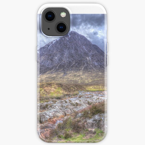 Buachaille Etive Mor in the Highlands of Scotland iPhone Soft Case