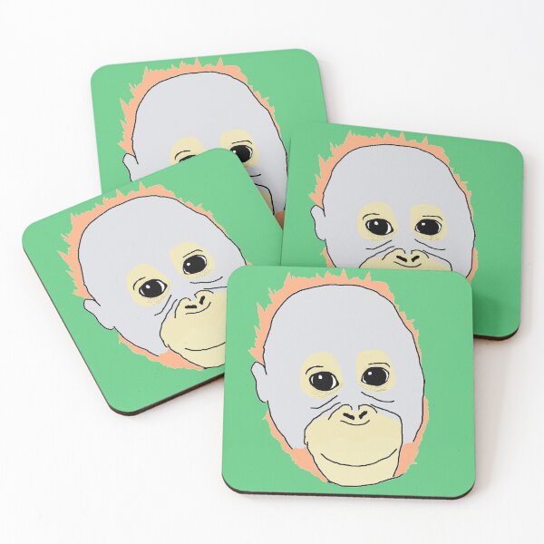 Item preview, Baby Orangutan designed and sold by RevolutionInPaint.