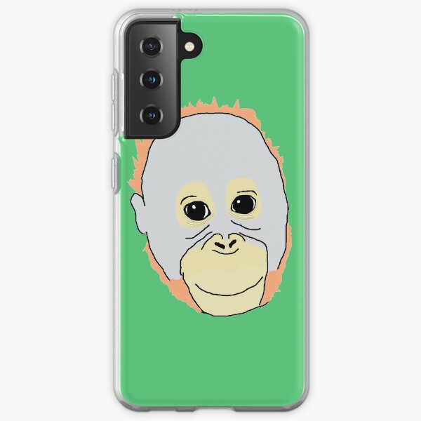 Baby Orangutan Samsung Galaxy Soft Case