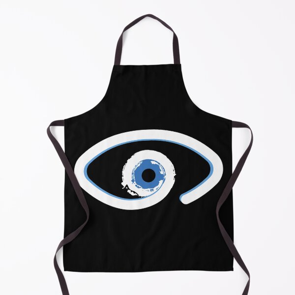Item preview, Mati Evil Eye White Paint Sky Royal Blue designed and sold by Yiorgos Designs.