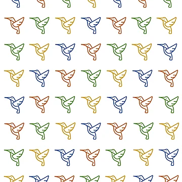 Artwork thumbnail, Birds (Diagonal Pattern) by PSheekey