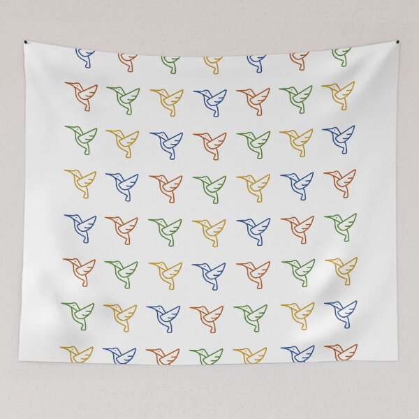 Item preview, Birds (Diagonal Pattern) designed and sold by PSheekey.