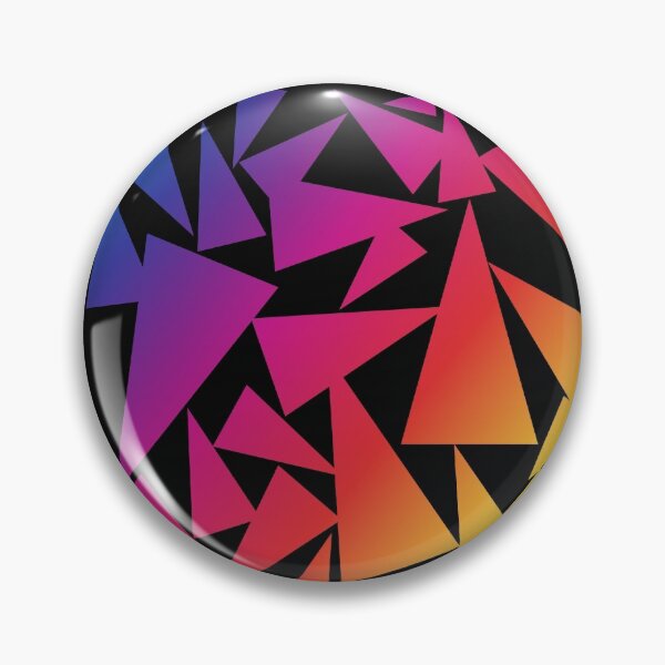 Item preview, GEOMETRIC GRADIENT TRIANGLE PATTERN designed and sold by samArtline.