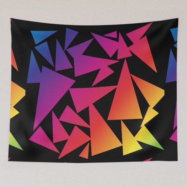 Item preview, GEOMETRIC GRADIENT TRIANGLE PATTERN designed and sold by samArtline.