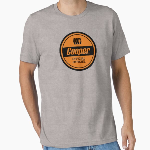 Vista previa del artículo con la obra «Gráfico de disco de hockey retro Cooper», diseñado y vendido por Retrohockeyuk.