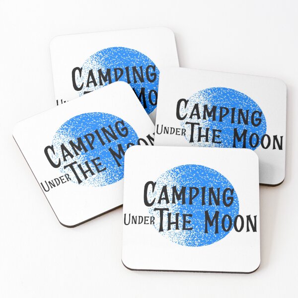 Item preview, Camping Under The Moon designed and sold by Danielle Shafiki.