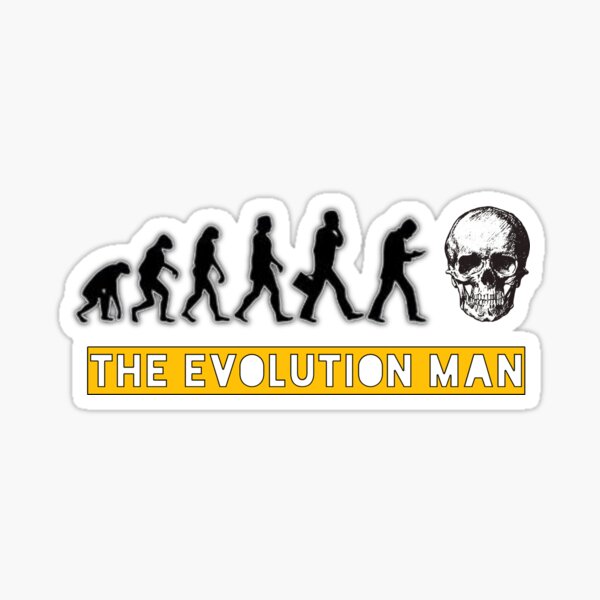 Item preview, Evolution man T-Shirt designed and sold by saidbouchaala.