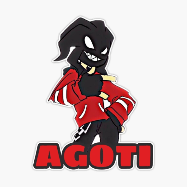 Friday Night Funkin agoti best character fnf' Sticker