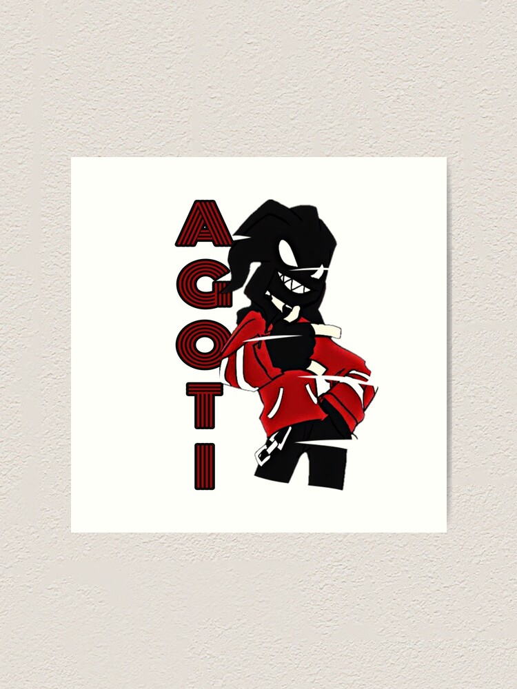 Agoti FNF (Friday Night Funkin) | Art Board Print