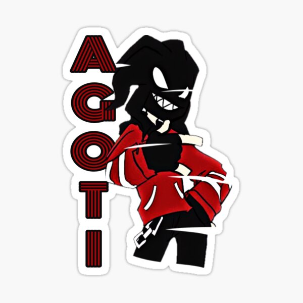 Friday Night Funkin agoti best character fnf' Sticker