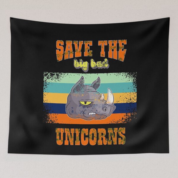 Item preview, Save the Big Bad Chubby Unicorns. designed and sold by Hema Thilakaratne.