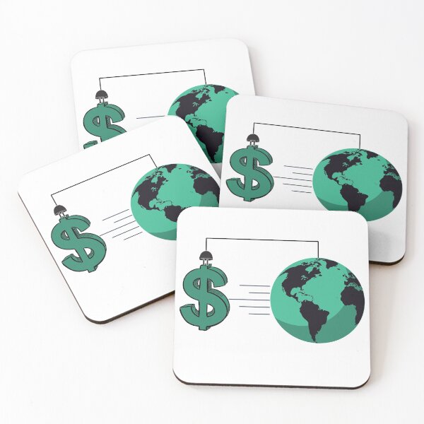 Item preview, MONEY RUNS THE WHOLE WORLD designed and sold by Sidiropoulos.