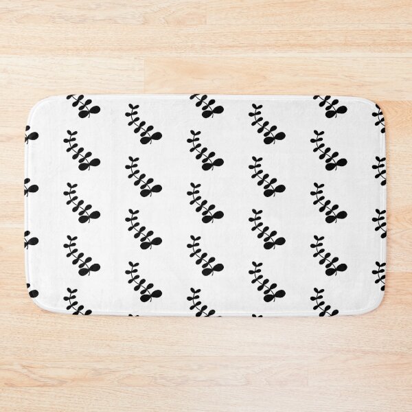Item preview, Monochrome Leaf Silhouette designed and sold by WoollyOrbit2000.