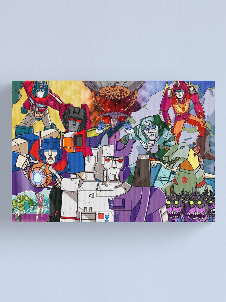 "Tf The Movie 1986" Canvas Print for Sale by demonology7789 Redbubble