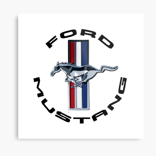 Bestseller - Ford Mustang Merchandise Metallbild